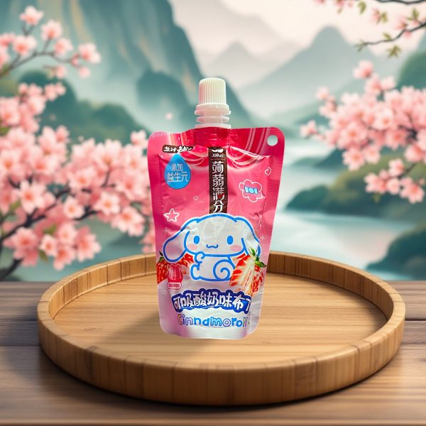 Желе-Пудинг "Sanrio" со вкусом клубники 80гр 12 шт уп