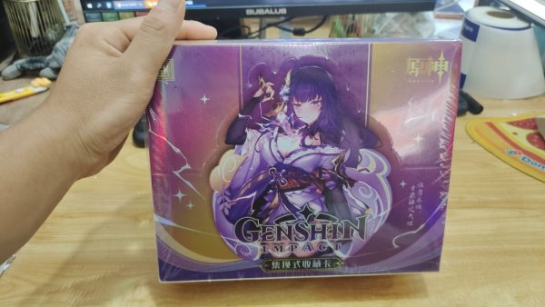 Коллекционные карты "Genshin Impact" с Райден 20 штук в коробке