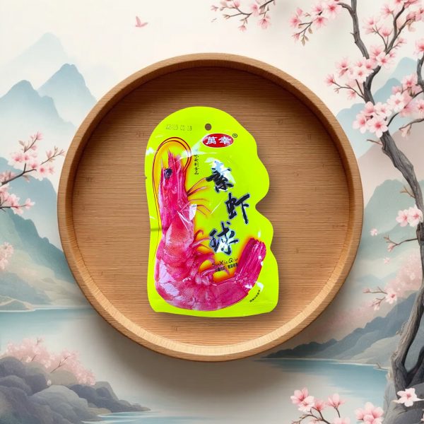 Соевая закуска Jiang Fa со вкусом Креветки 20гр 30 шт в упаковке